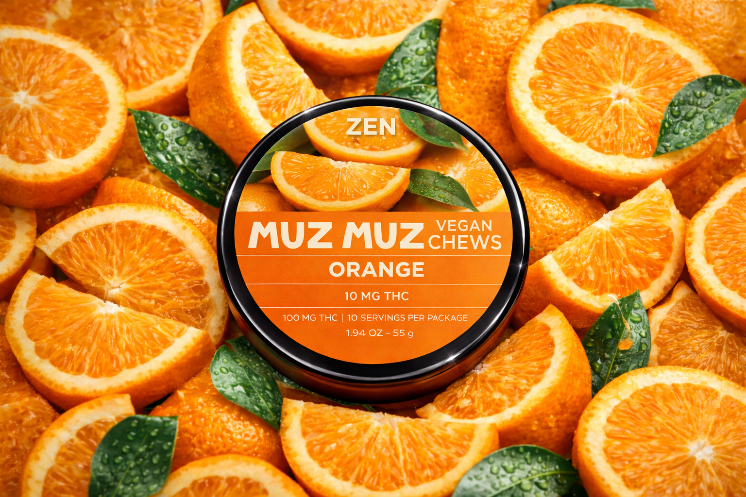 Muz Muz Chews Orange (Zen)